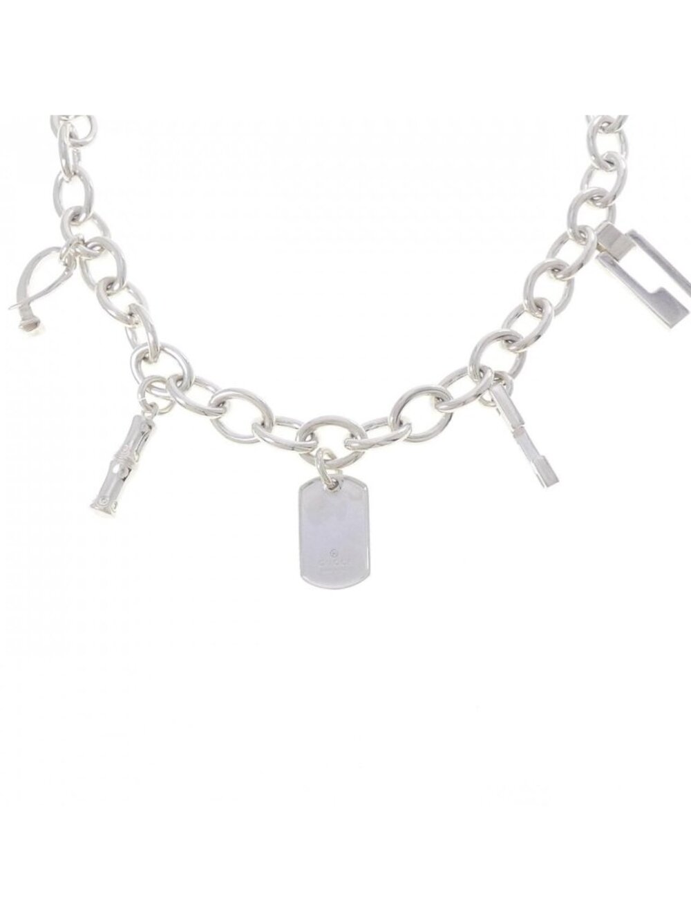 Gucci 925 Necklace Silver
